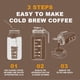 thumbnail image 2 of Cafetera fría JunvPic, tarro de cristal grueso de 950 ml, 2 of 6