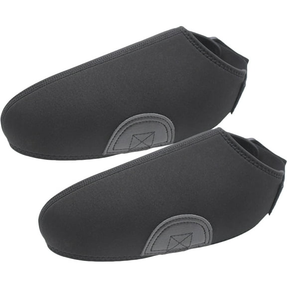 Yardwe Anti-Freeze Overshoes Neoprene Black Ski Shoes Portable 1 Pair