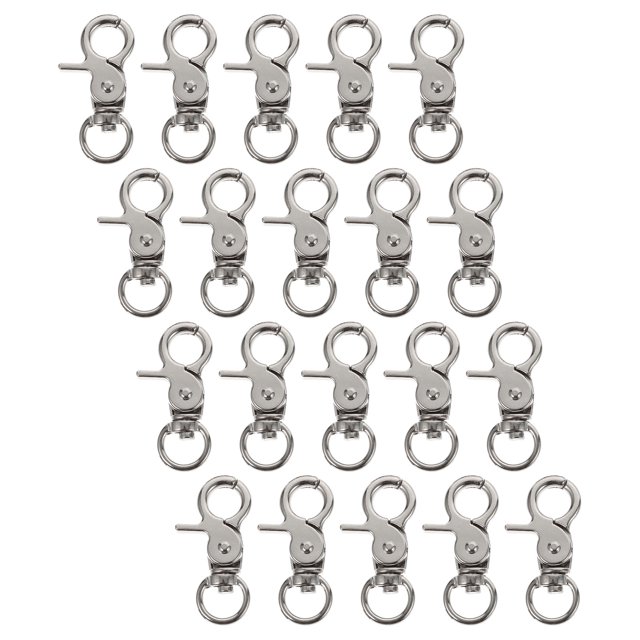 NUOLUX 20Ud Clips Metálicos Para Puertas De Jaula De Pájaros Con Y Acceso