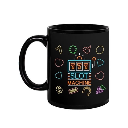 777 Slot Machine Mug - SPIdeals Designs,