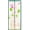Green(dandelion), variant on Door mesh Screen with Magnet, Fly Hanging Temporary Magic Patio mesh Magnetic Screen Door mesh Front Door, Back French Mosquito Bug Door Screen net Cover Curtain Doorway