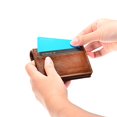thumbnail image 4 of Men’s Bifold Front Pocket Wallet Genuine Leather RFID Blocking Card Billfold, Brown, 4 of 7