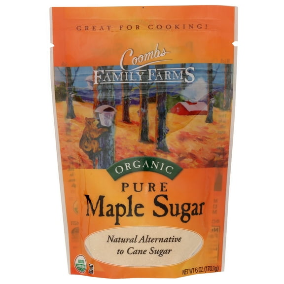 Pack of 6 Coombs Family Farms Organic Sugar Maple 6 oz