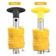 thumbnail image 4 of Descorazonador de piña pelador de piña de acero inoxidable herramienta para quitar el corazón cortador de piña removedor de núcleo con antideslizante, 4 of 8