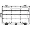 thumbnail image 3 of Flambeau Outdoors,  Tuff Tainer Utility Tackle Box with Zerust, 5007, Large, Plastic, 3 of 10