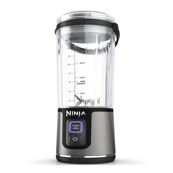 Licuadora Ninja Blaster Portátil 1 Velocidad 7.4 Volts 500 ml Color Negro