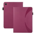 thumbnail image 4 of ELEHOLD Flip Leather Case for Samsung Tab S6 Lite 10.4" (2019) Premium Leather with Card Holders Magnetic Closure Non-Slip Wristband Kickstand Function Shockproof Protective Case, rose, 4 of 6