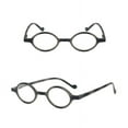 thumbnail image 2 of Blue Light Blocking Reading Glasses Small Oval Ultralight Vintage Readers Presbyopic Glasses, 2 of 3