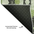 thumbnail image 5 of Addison Rugs Mayfield Premium Machine Washable Transitional Aztec Aloe Rectangle Rug, 3' x 5', 5 of 7