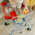 thumbnail image 4 of Melissa & Doug Toy Shopping Cart with Sturdy Metal Frame, 4 of 10