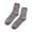 Grey, variant on Men Thick Thermal Hairy Socks, Winter Hiking Warm Crew Socks, Outdoor Work Hosiery, Plush Cold Resistant Durable Socks for Outdoor Labor Mountaineering Autumn Winter Warm Foot Wear,Black