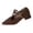Brown, variant on Women's Mary Jane Flats-Women's T-Bar Pointed Toe Flats,French Chunky Heel Shoes for Women Sold by WHLBF 40