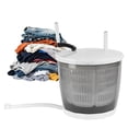 thumbnail image 4 of Koiauber 2-in-1 Manual Laundry Basket,Hand-Crank Portable Washer Spin Dryer for Camping,Dorm ,No Electricity Needed,Suction Cup Base,2kg Capacity, 4 of 8