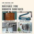 thumbnail image 5 of 2 Roll 1 Inch X 33 Feet Low Friction Tape,Drawer Slide Tape,Drawer Glide Tape,Squeak- Tape, 5 of 6