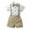 Khaki, variant on Baby Outfits Baby Boys Gentleman Outfits Shorts Sets,Infant Shirt + Shorts + Bow Tie + Suspenders(Wine,7-8 Years)