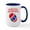 White/Navy Inside, variant on CafePress - Russian Easter 2 Large Mug - 15 oz Ceramic Large White Novelty Mug