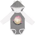 thumbnail image 3 of Inktastic Volleyball Princess- Tiara Girls Long Sleeve Baby Bodysuit, 3 of 5