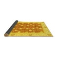 thumbnail image 2 of Ahgly Company Indoor Rectangle Oriental Yellow Traditional Area Rugs, 6' x 9', 2 of 4