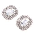thumbnail image 4 of Parches para zapatos jinwen con diamantes de imitación apliques decorativos blanco, 4 of 8