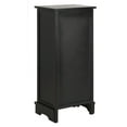 thumbnail image 6 of SAFAVIEH Connery Solid Nautical 2 Wicker Basket Storage Cabinet, Distressed Black, 6 of 11
