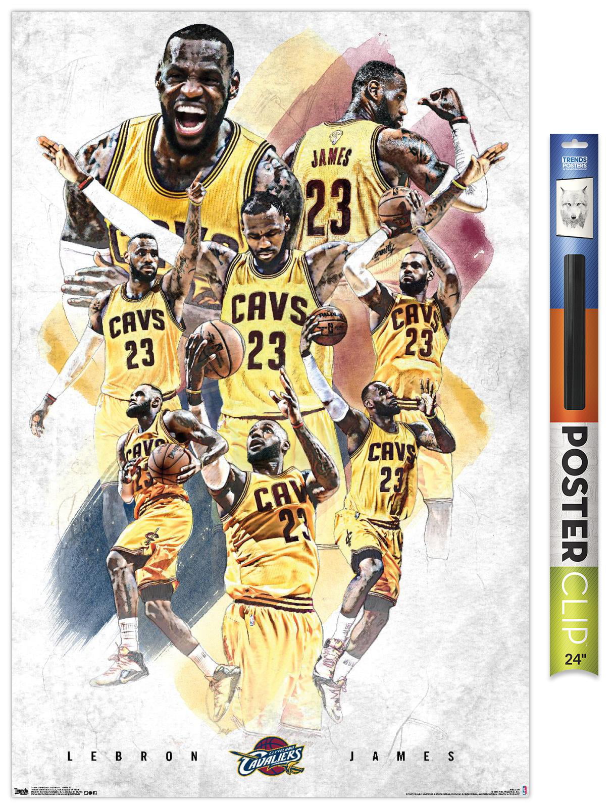 Lebron James Cleveland Cavaliers Poster #6 Multiple Sizes 