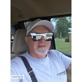 thumbnail image 4 of FEISEDY Trendy Rimless Mirrored One Piece Lens Sunglasses Reflective Sun Glasses B4114, 4 of 14