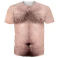 thumbnail image 5 of Camiseta con estampado 3D de músculos divertidos de verano, camiseta informal súper grande personalizada para hombres y mujeres, ropa de calle de moda Neutr, 5 of 5