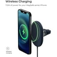 thumbnail image 6 of iOtte MagSafe Compatible Velox Magnetic Wireless Charging Air Vent Phone Holder Car Mount (Power Supply Included), 6 of 9