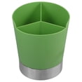 thumbnail image 1 of Dispensador de pajitas multifunción, soporte para utensilios, organizador de 3 compartimentos, cubo para palillos, soporte para cubiertos de encimera, accesorios para barra de cocina, 1 of 6