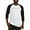 Black/White, variant on CafePress - Delta Sigma Phi Color Logo Baseball Jersey - Cotton Baseball Jersey, 3/4 Raglan Sleeve Shirt