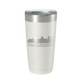 thumbnail image 1 of Tallahassee Skyline Tumbler Travel Mug Insulated Laser Engraved Coffee Cup Florida 20 oz White, 1 of 1
