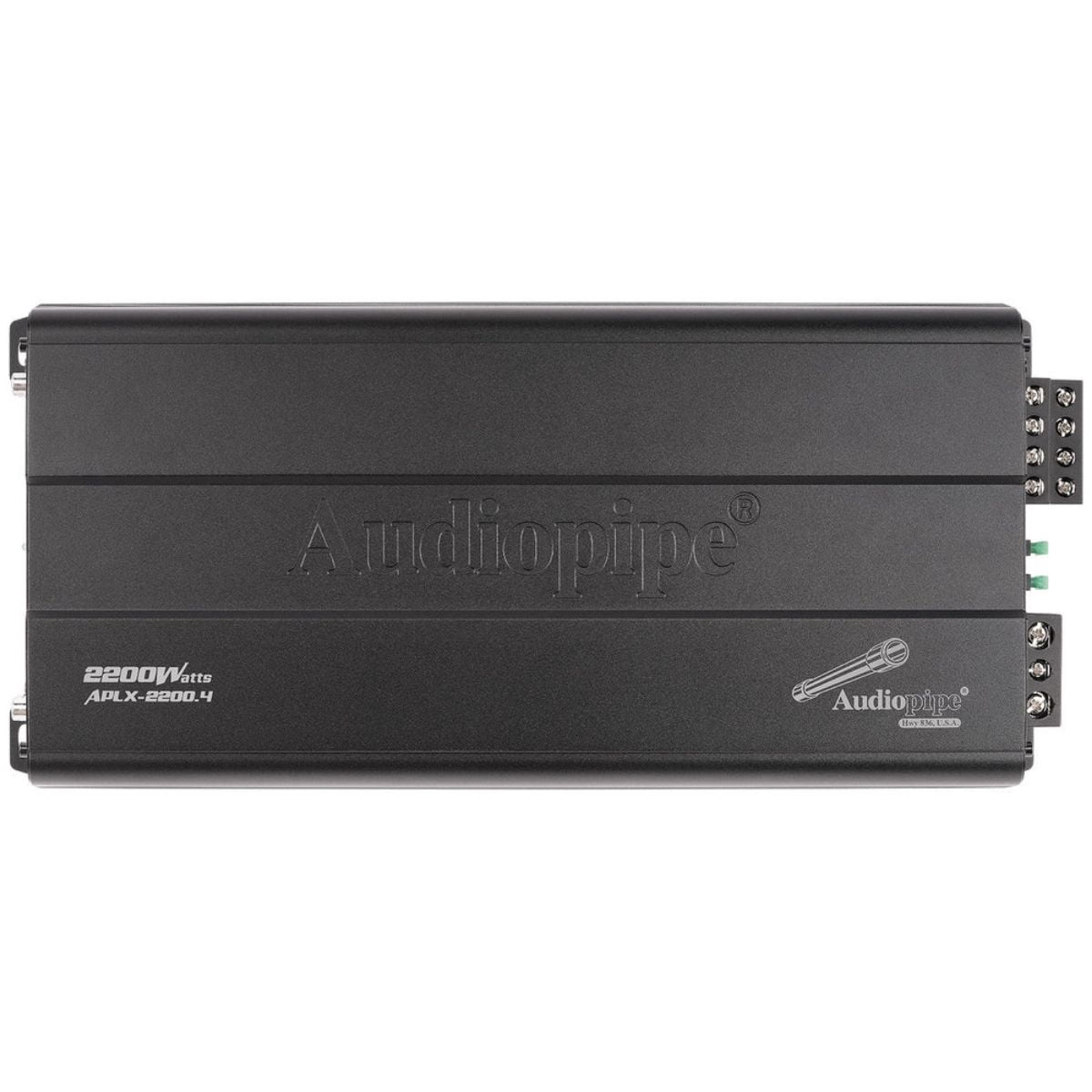 Audiopipe APXL-2200.4 4-Channel Class A/B Mosfet Amplifier (2200 Watts)