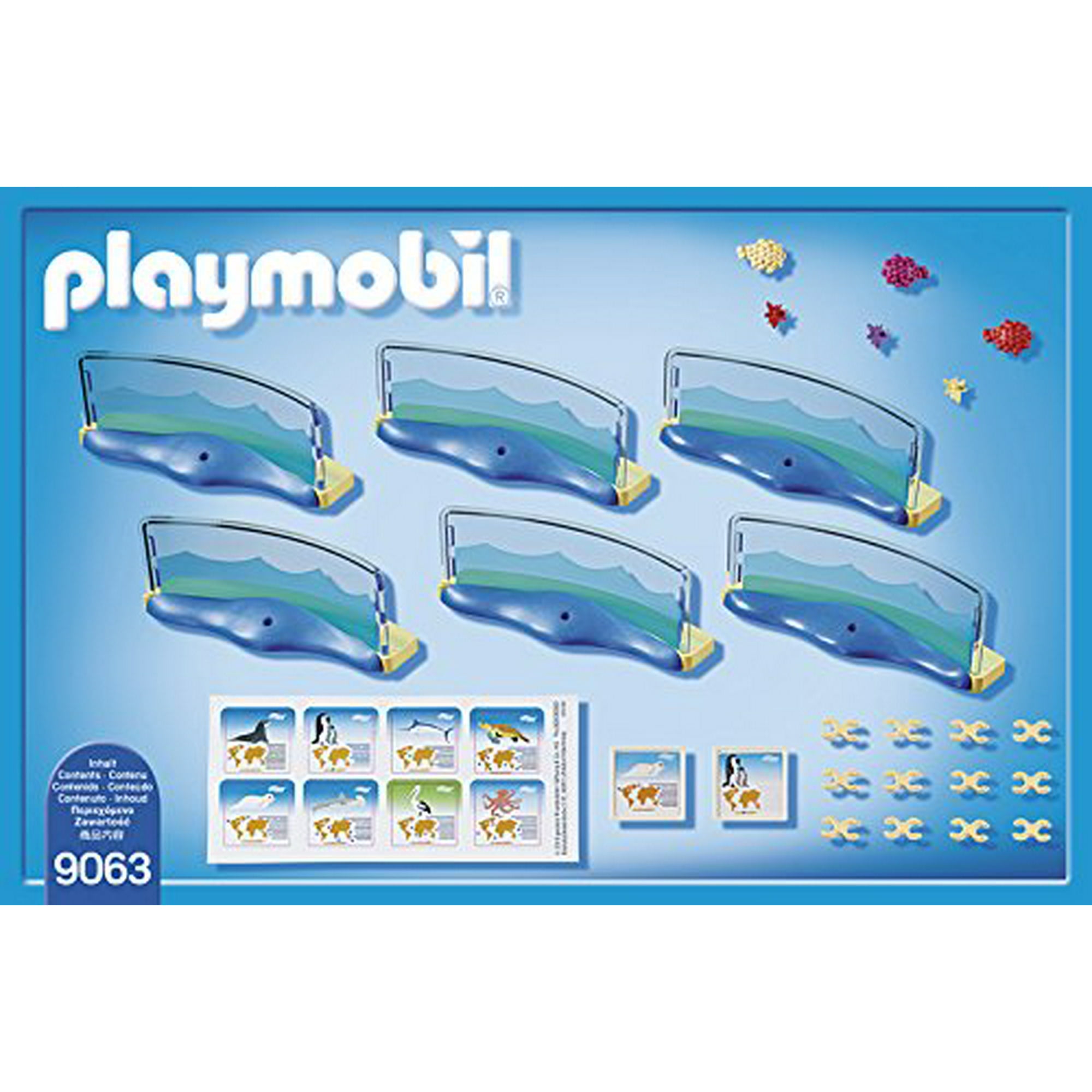 Playmobil Aquarium Enclosure Building Set 9063