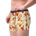 thumbnail image 2 of Honeii Autumn With Birds Print Mens Boxer Briefs Breathable,Boxer Brief for Men, Moisture-Wicking Underwear-X-Large, 2 of 5