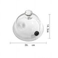 thumbnail image 3 of Dome Cover PC Smoking Clothes 6”/8”/10”/12” Optionnel pour Machine à Fumer Viande Fumée Fromage Cocktail, 3 of 3
