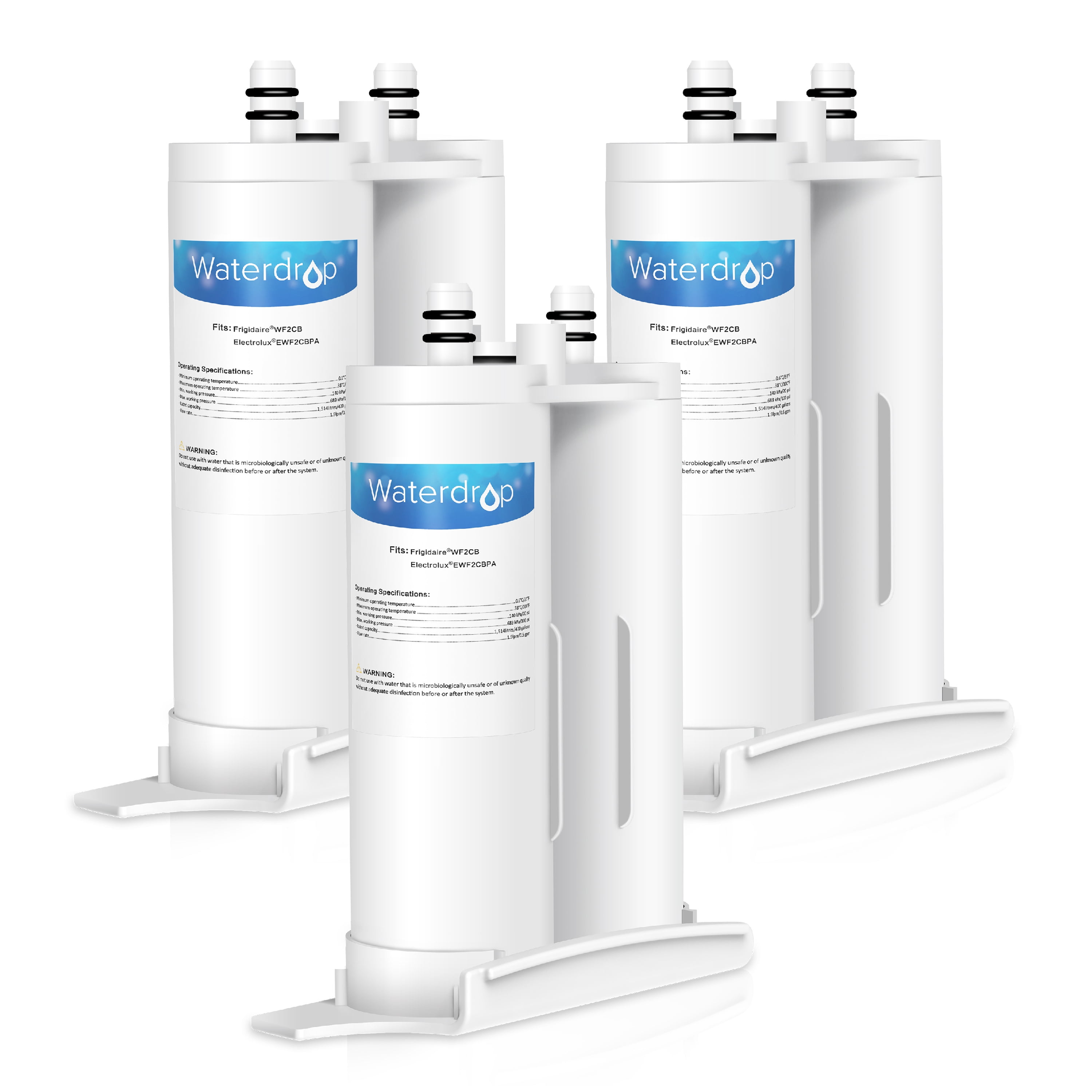 Buy 3 Pack Waterdrop WF2CB Replacement for WF2CB Water Filter Online at