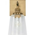 thumbnail image 4 of 1 Light Wall Sconce-Graphite/Aged Brass Finish Capital Lighting 3711Ga-135, 4 of 10