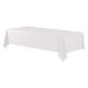 thumbnail image 2 of Mantel de plástico rectangular desechable | Cubierta de mesa de picnic resistente a líquidos y sin BPA 108×54 pulgadas – Elegant Solid & Plaid Designs en paquete único, 2 of 2