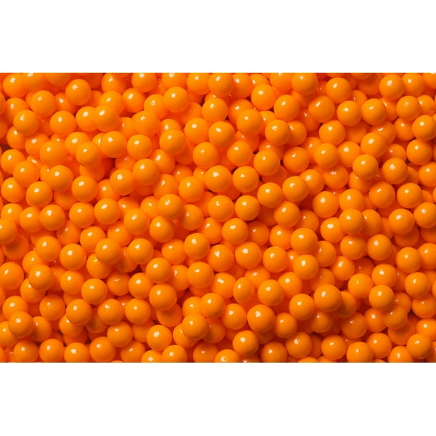 SweetWorks Celebration Candy Beads - Orange, 100 g