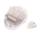 thumbnail image 5 of Soidarity 8-Tone Acrylic Kalimba Piano Gifts Enlightenment Accessories Early-Educational Percussion Learning Keyboard Instrument Transparente 2piezas Soidarity CBP493605, 5 of 6