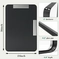 thumbnail image 5 of GIANNA Bathroom Mirror 36"x 24" Wall Mirror with Rectangular Metal Frame, Black, 5 of 6