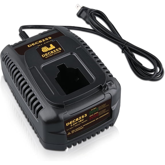 DC9310 Charger Replace for DW 7.2V~18V XRP Li-on/NiCd/NiMH Charger Compatible with 7.2V~18V DC9096 DW9072 DW9057 DW9091 DC9071 DC9091 Battery,Cordless Power Tool Battery Charger （non-original）