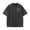 Black, variant on T Shirt Men Graffiti Painting Bear Vintage Washed Oversized Double Side Print Casual Streetwear Tee