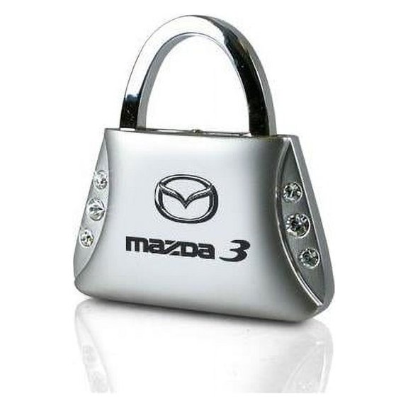 Mazda 3 Keychain & Keyring - Purse with Bling