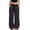 Yellow, variant on dGslk Women’s High Waist Wide Leg Plaid Pants Loose Fit Drawstring Waistband Casual Lounge Trousers for Daily Wear Black L