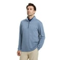 thumbnail image 2 of DTWOOO Men's Quarter Zip Golf Pullover Men Mock Neck Sweatshirts Dry Fit Long Sleeve Performance Wicking 1/4 Zip Pullover, 2 of 8