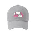 thumbnail image 4 of XIAOCHA Women's Printed Cancer Fight Baseball Cap Adjustable Support Trucker Hat Event Dad Hat,Grey, 4 of 4