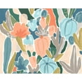 thumbnail image 2 of Vess, June Erica 14x12 White Modern Wood Framed Museum Art Print Titled - Meadow Gala II, 2 of 4