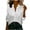 White, variant on DAFPZW Womens Stripe Satin Shirts Lapel Collar Button Down Long Sleeve Work Shirts Casual Dressy Tops Outfits with Pockets