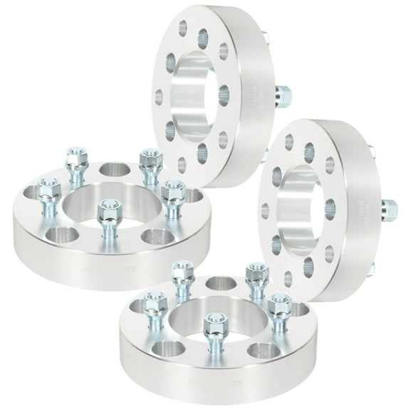 SCITOO 4X 1.5 inch 5 lug Wheel Spacers Adapters 5x5.5 to 5x4.5 5x139.7mm to 5x114.3mm Compatible with F100 E100 Econoline Wheel Spacers for Ramcharger Wheel Spacers with 1/2 Studs